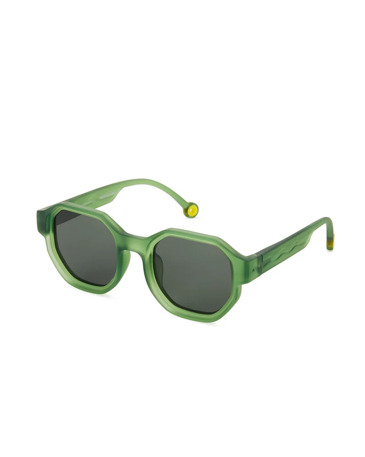 Foto 5 pulgar | Lentes Olivio & Co. Creative Edition D Olive Green Junior 12+