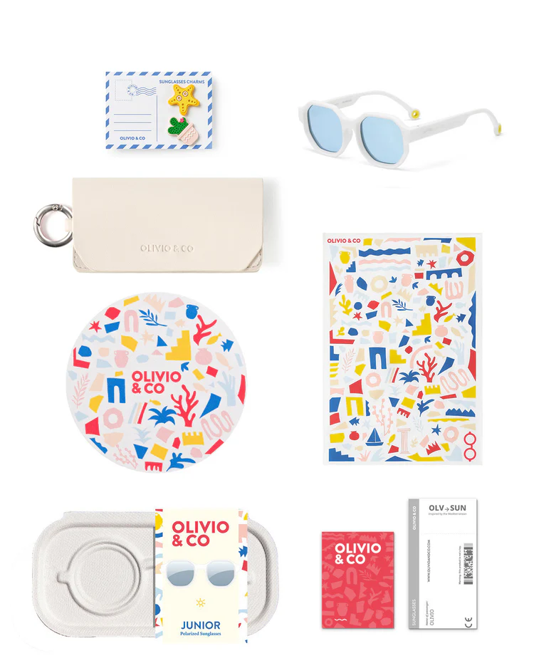 Foto 6 pulgar | Lentes Olivio & Co. Creative Edition D Could White Junior 12+