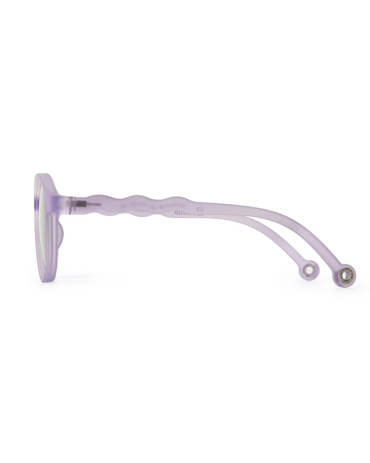 Foto 4 pulgar | Lentes Olivio & Co. Oval Purple Coral Adulto