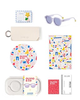 Foto 5 | Lentes Olivio & Co. Creative Edition D Shell Purple Junior 12+