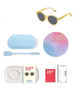 Foto 5 | Lentes Olivio & Co. Oval Sun Coral Adulto