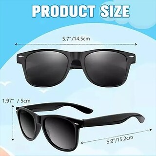 Foto 3 | 20 Lentes Belug Retro Negros