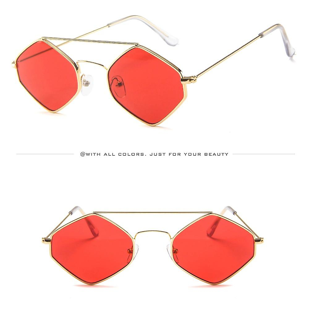 Foto 2 | Gafas De Sol Huoguo  Vintage  Retro  Con Forma De Rombo  Unisex - Venta Internacional.