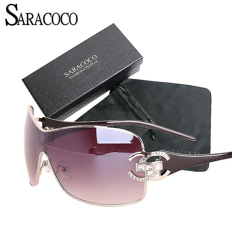 Foto 2 pulgar | Gafas De Sol Huoguo De Metal Sin Montura Con Tachuelas De Diamante Para Mujer - Venta Internacional.