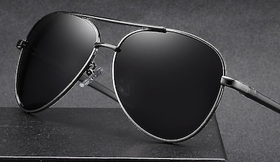 Foto 1 | Gafas De Sol Huoguo Polarizadas De Aluminio Y Magnesio Para Hombre - Venta Internacional.