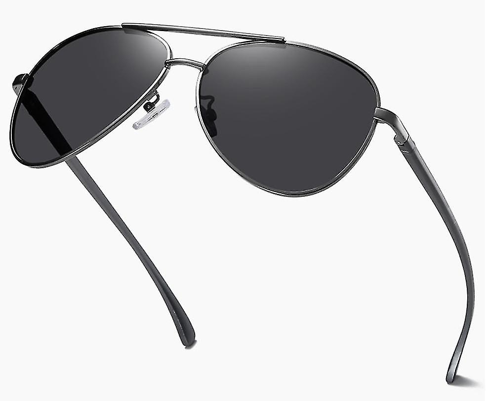 Foto 3 | Gafas De Sol Huoguo Polarizadas De Aluminio Y Magnesio Para Hombre - Venta Internacional.