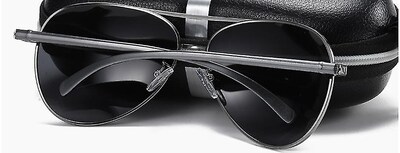Foto 4 | Gafas De Sol Huoguo Polarizadas De Aluminio Y Magnesio Para Hombre - Venta Internacional.
