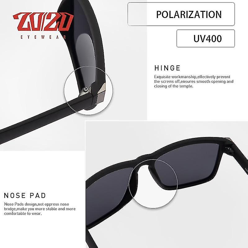 Foto 3 pulgar | Gafas De Sol Huoguo Retro Polarizadas Con Montura Tr Para Exteriores - Venta Internacional.