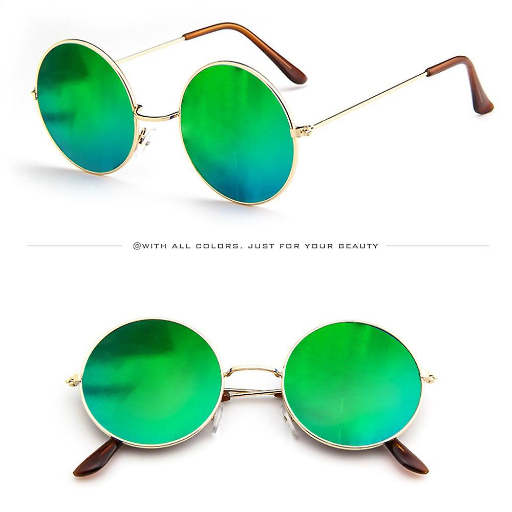 Foto 2 pulgar | Gafas De Sol Huoguo Vintage  Retro  Con Montura Redonda  Unisex - Venta Internacional.