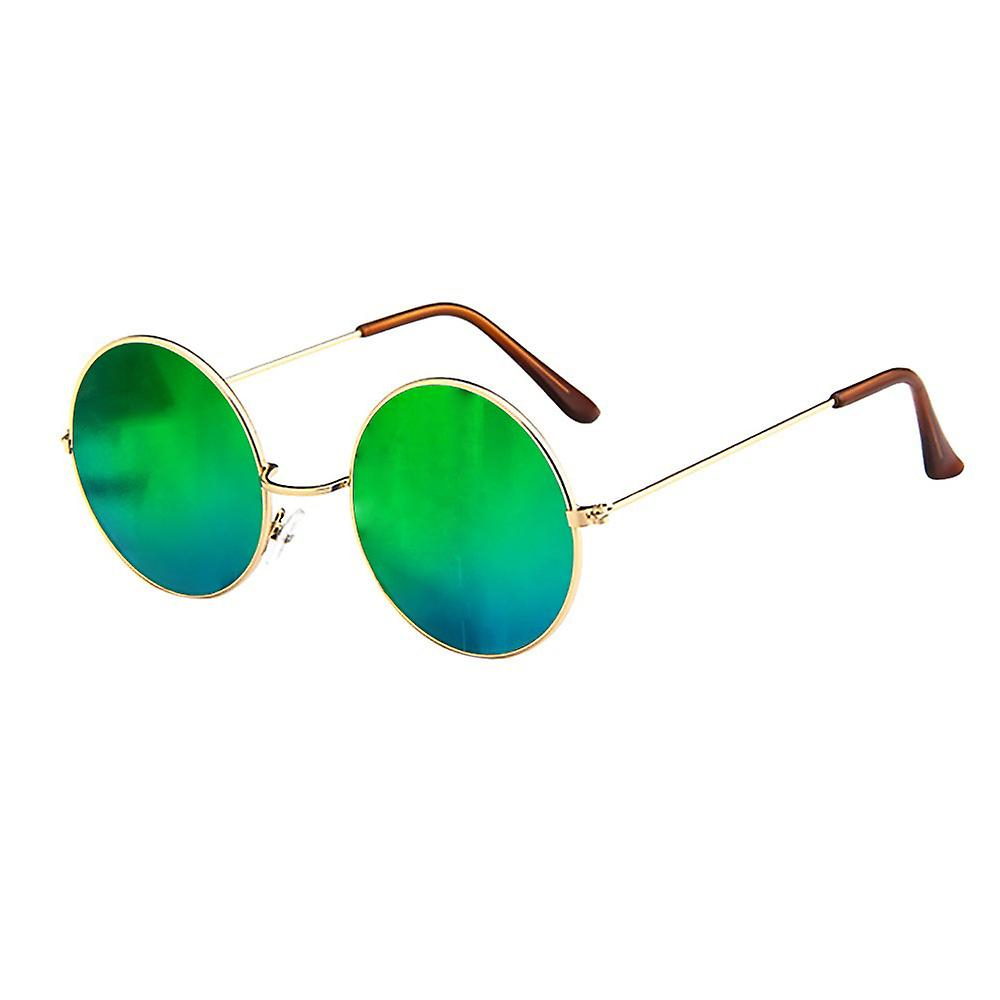 Foto 3 pulgar | Gafas De Sol Huoguo Vintage  Retro  Con Montura Redonda  Unisex - Venta Internacional.