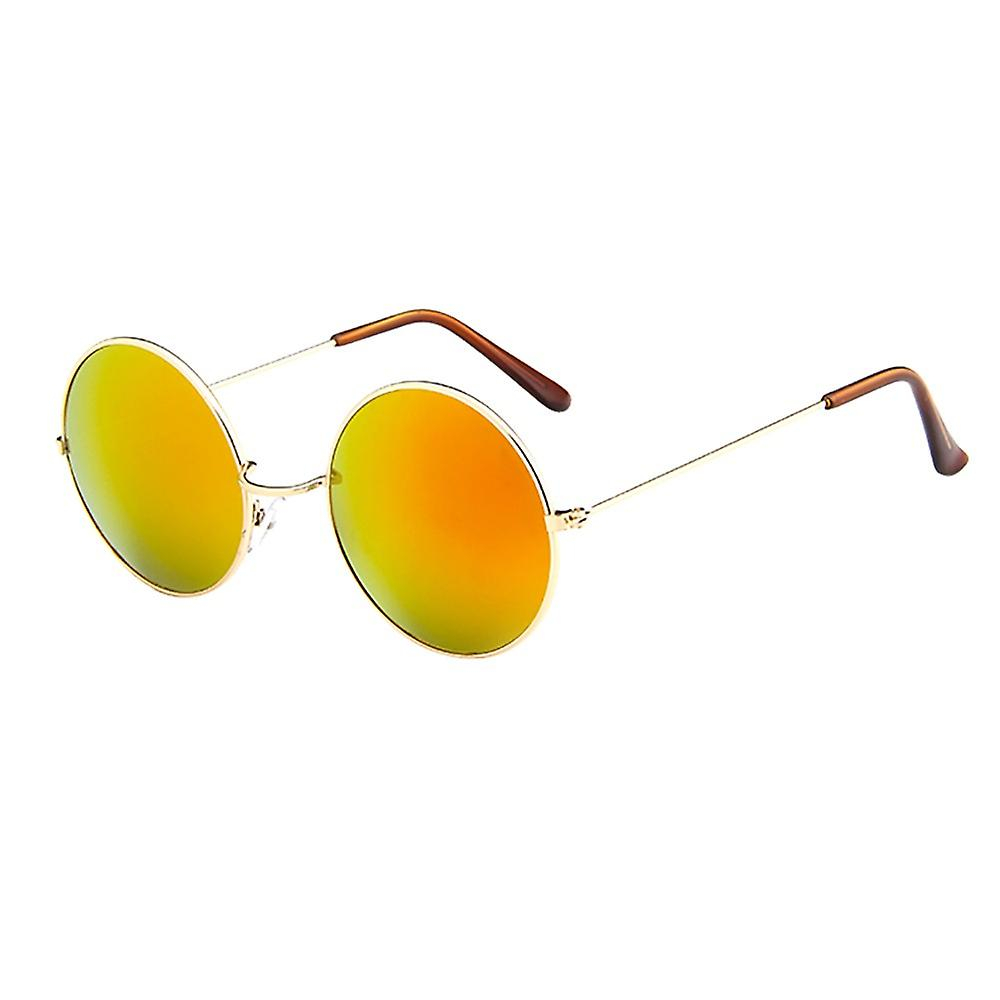 Foto 3 pulgar | Gafas De Sol Huoguo Vintage  Retro  Con Montura Redonda  Unisex - Venta Internacional.