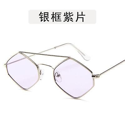 Foto 2 | Gafas De Sol Huoguo  Vintage  Retro  Con Forma De Rombo  Unisex - Venta Internacional.