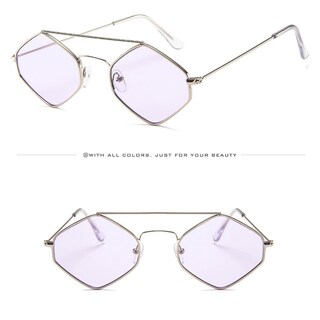Foto 5 | Gafas De Sol Huoguo Vintage Retro Con Forma De Rombo Unisex - Venta Internacional.