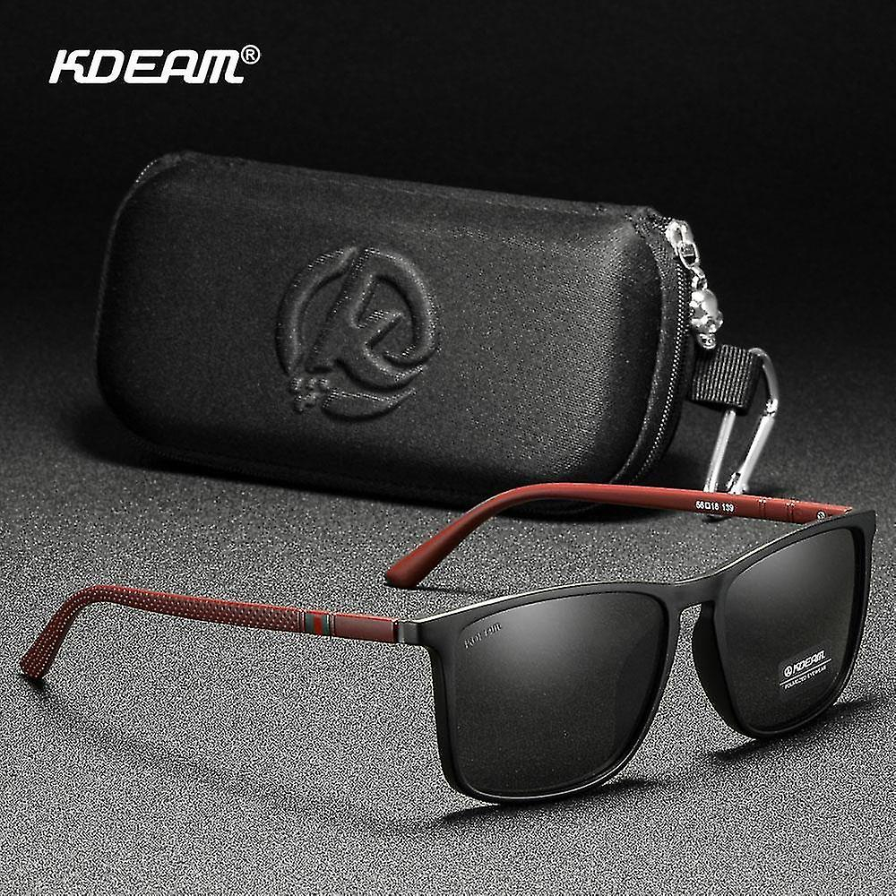 Foto 2 pulgar | Gafas De Sol Huoguo Classic Square Frame Polarized Uv400 - Venta Internacional.