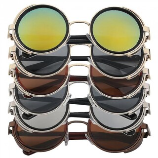Foto 4 | Guantes Ecuestres Gafas De Sol Steampunk Redondas Vintage - Venta Internacional.