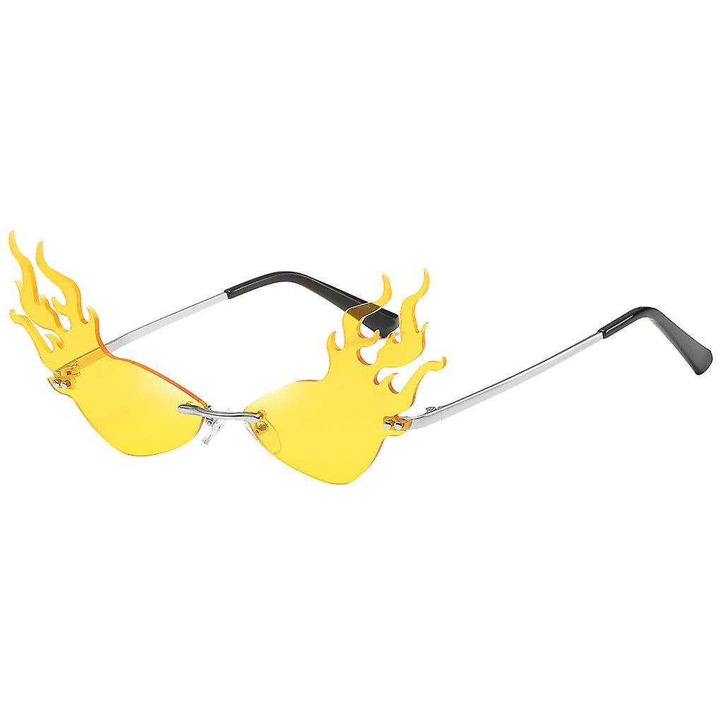 Foto 2 pulgar | Gafas De Sol Huoguo Fashion Irregular Cat Eye Uv400 Para Hombre Y Mujer - Venta Internacional.