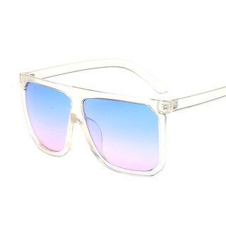 Foto 5 | Gafas De Sol Huoguo Vintage Retro Con Lentes De Espejo Unisex - Venta Internacional.