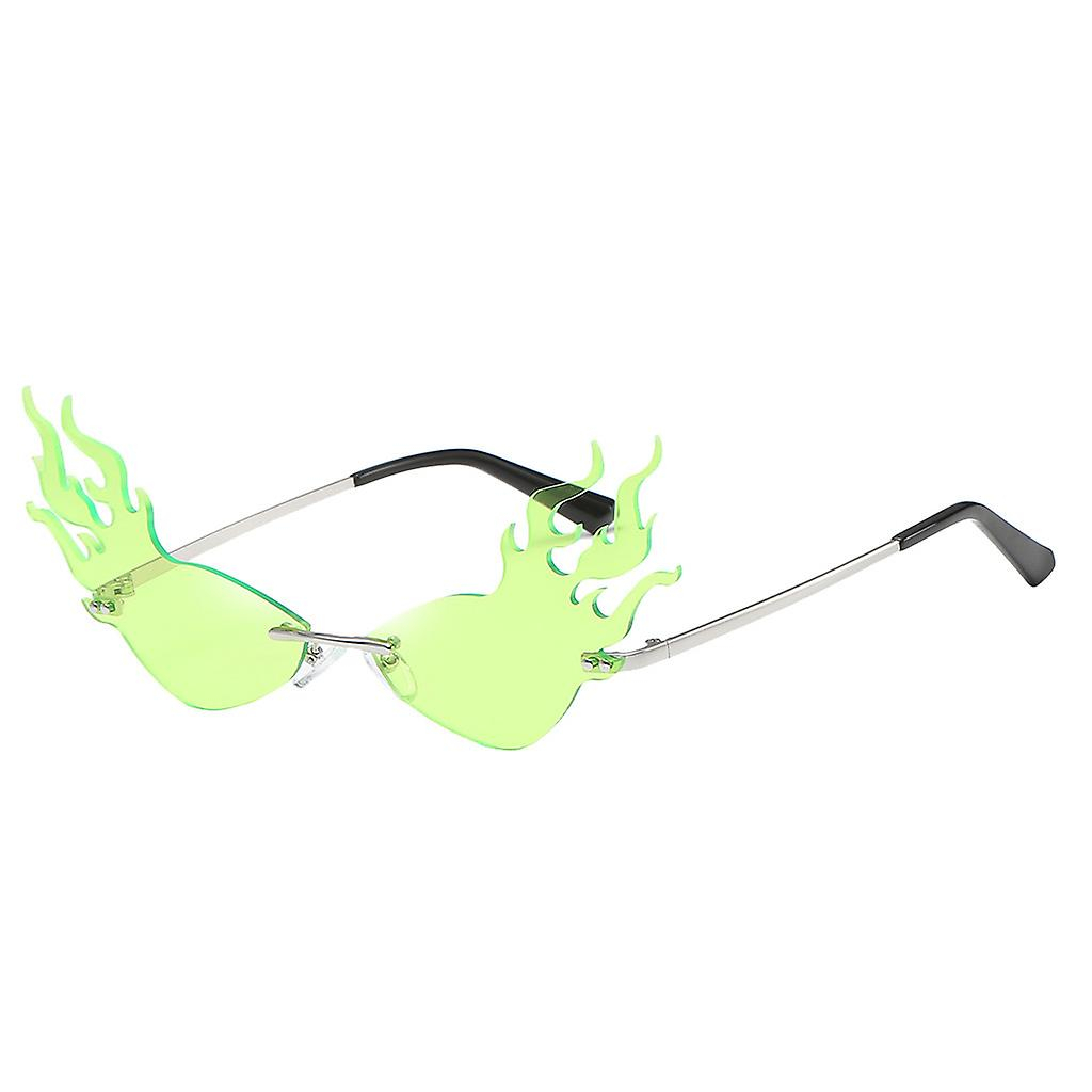 Foto 2 pulgar | Gafas De Sol Huoguo Fashion Irregular Cat Eye Uv400 Para Hombre Y Mujer - Venta Internacional.