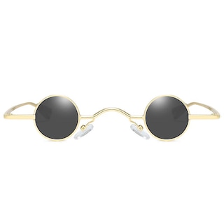 Foto 2 | Gafas De Sol Huoguo Fashion Con Forma Redonda Uv400 Para Hombre Y Mujer - Venta Internacional.