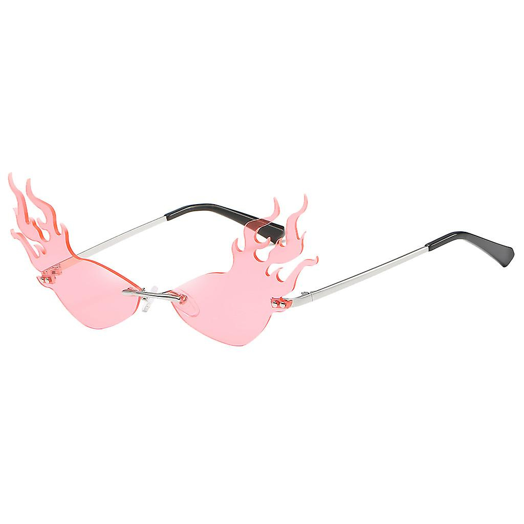 Foto 2 pulgar | Gafas De Sol Huoguo Fashion Irregular Cat Eye Uv400 Para Hombre Y Mujer - Venta Internacional.