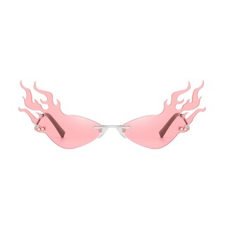 Foto 2 | Gafas De Sol Huoguo Fashion Irregular Cat Eye Uv400 Para Hombre Y Mujer - Venta Internacional.