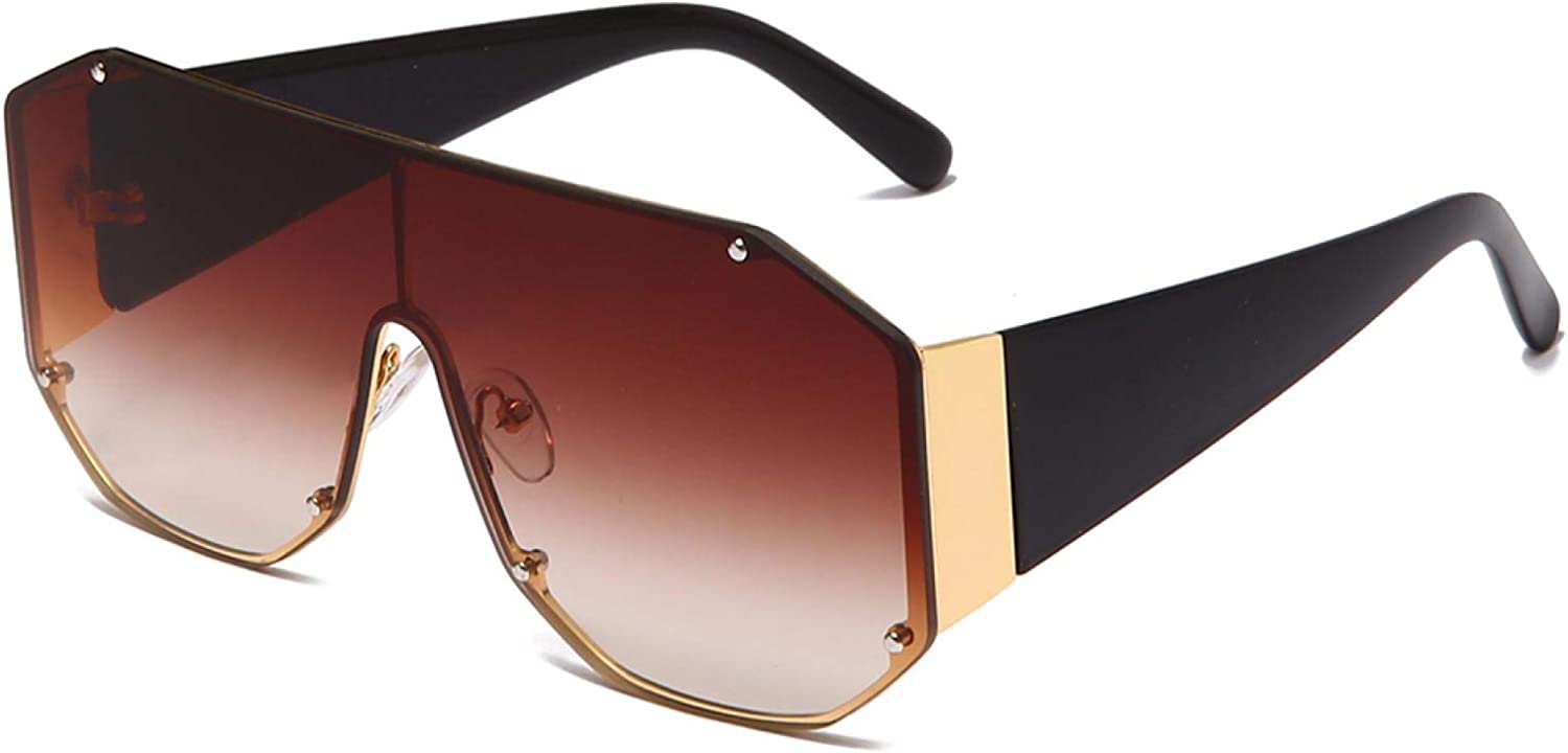 Foto 6 pulgar | Gafas De Sol Huoguo Fashion De Gran Tamaño Sin Montura - Venta Internacional.