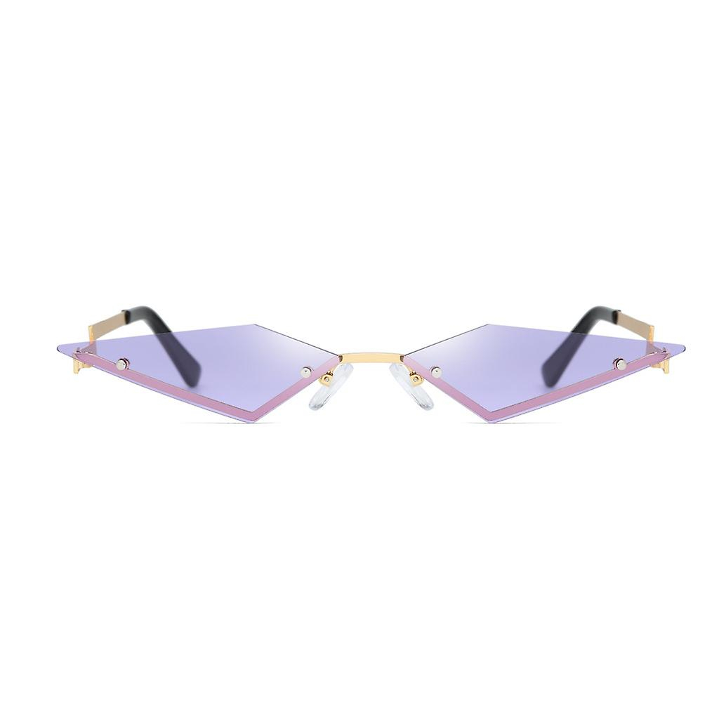 Foto 3 pulgar | Gafas De Sol Huoguo Fashion Irregular Cat Eye Uv400 Para Hombre Y Mujer - Venta Internacional.
