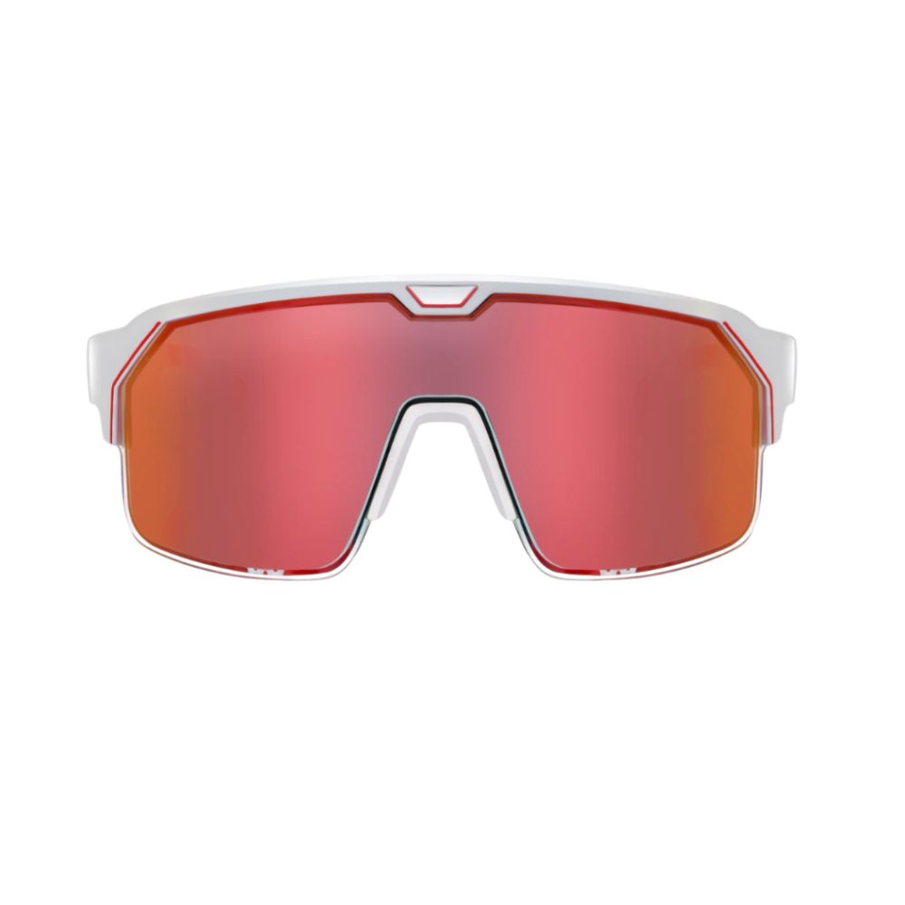 Foto 2 pulgar | Lentes De Sol Music Shield White Red Mirror Con Opacidad Ajustable  Bocinas Y Micrófono Integrados  Color Negro