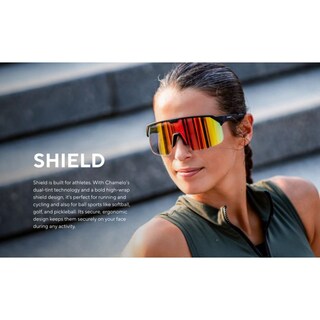 Foto 4 | Lentes De Sol Music Shield White Red Mirror Con Opacidad Ajustable Bocinas Y Micrófono Integrados Color Negro