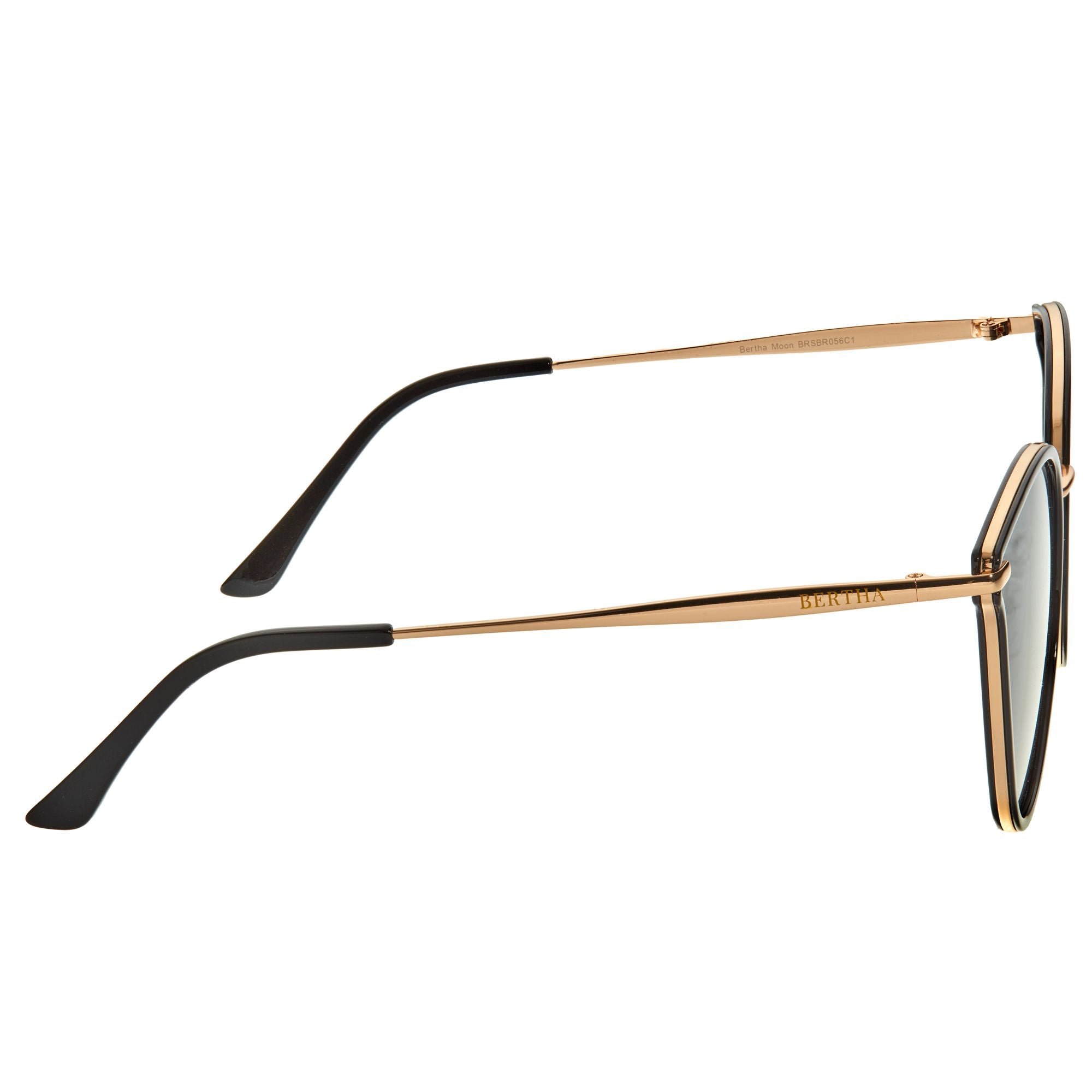 Foto 4 pulgar | Gafas De Sol Bertha Moon Polarizadas Dorado/negro - Venta Internacional.