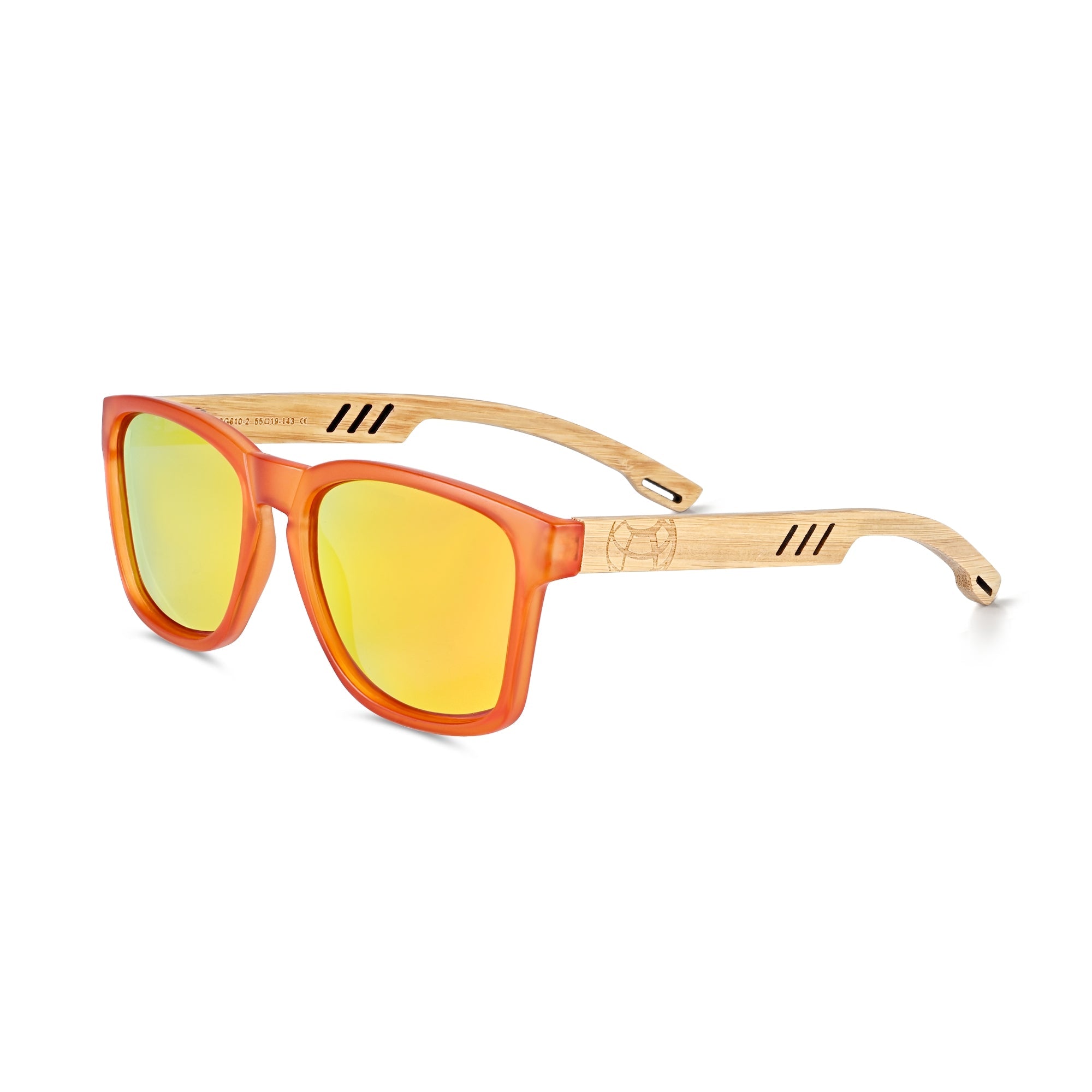 Foto 5 pulgar | Gafas De Sol Earth Wood Haven Polarizadas De Bambú/azul-amarillo - Venta Internacional.