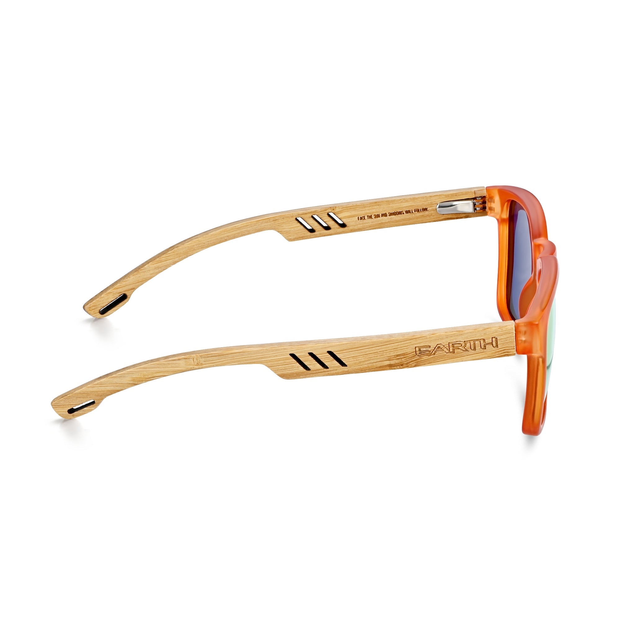 Foto 7 pulgar | Gafas De Sol Earth Wood Haven Polarizadas De Bambú/azul-amarillo - Venta Internacional.