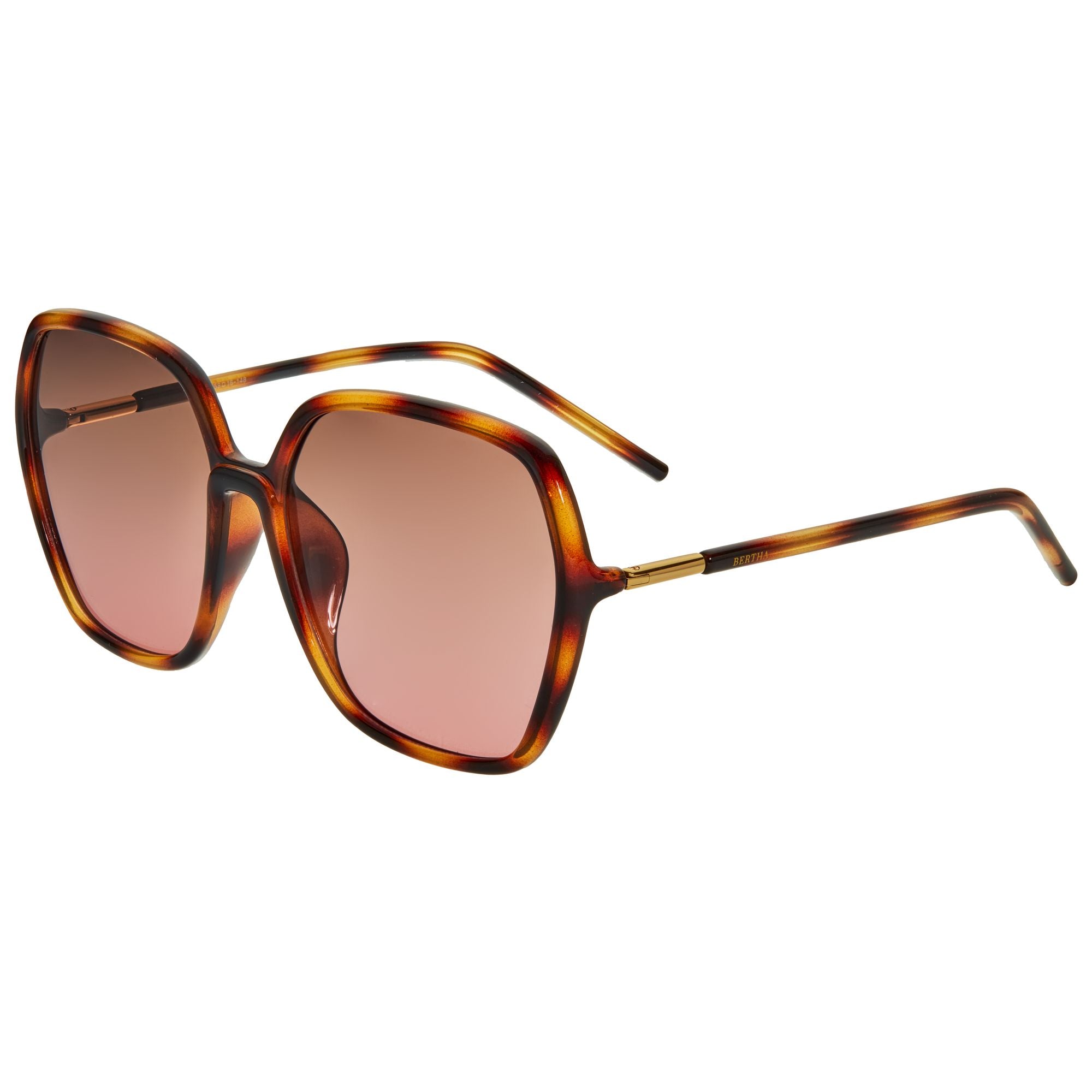 Foto 5 pulgar | Gafas De Sol Bertha Priscilla Polarizadas Negro/azul-rosa - Venta Internacional.