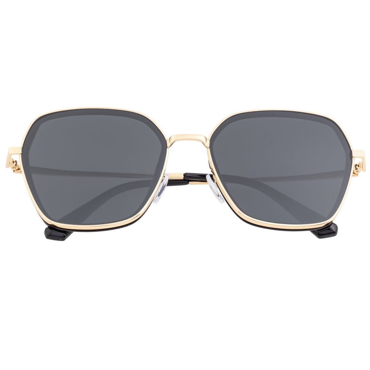 Foto 4 pulgar | Gafas De Sol Bertha Emilia Polarizadas Dorado/púrpura-dorado - Venta Internacional.