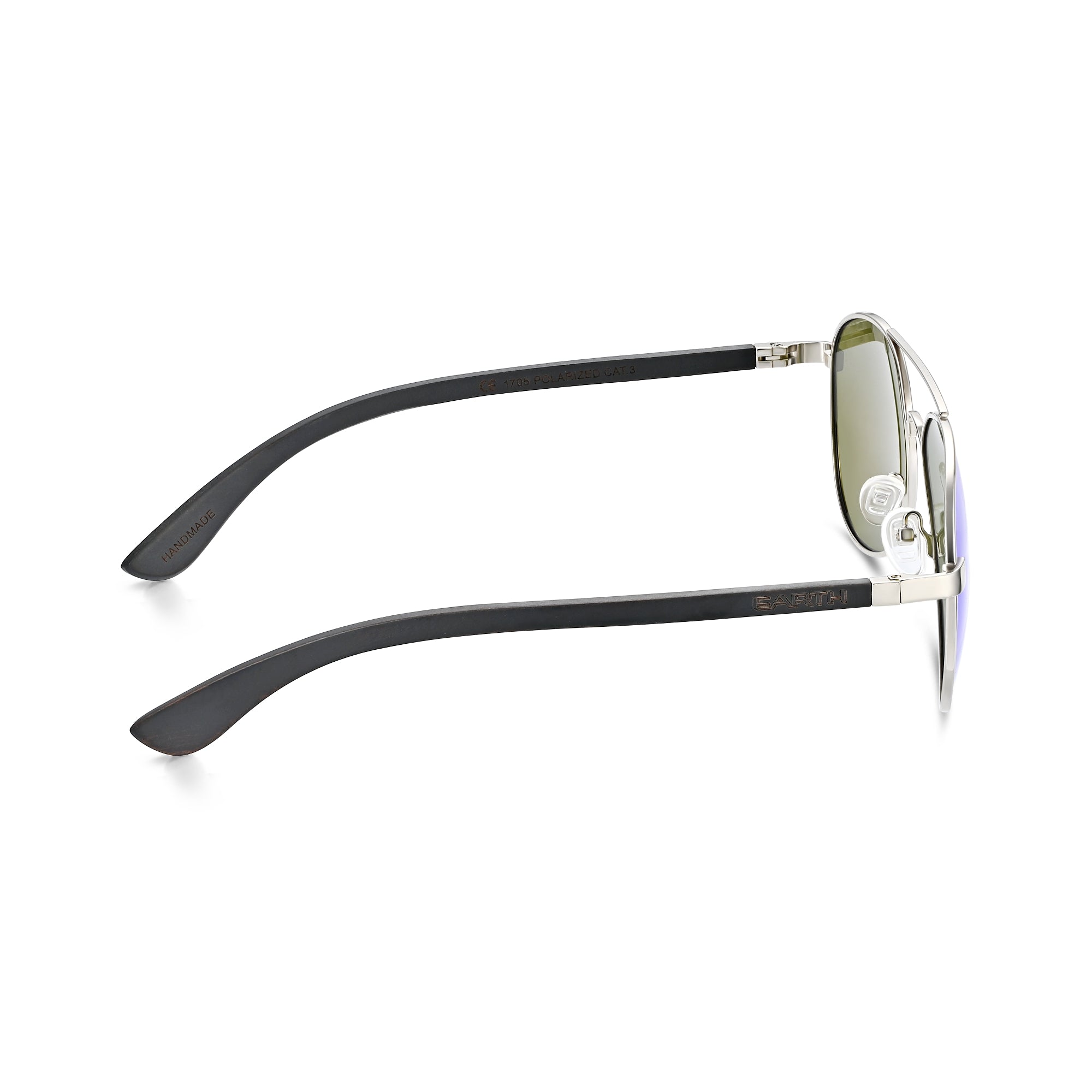 Foto 3 | Gafas De Sol Earth Wood Sayulita Polarizadas Marrón Oscuro/azul - Venta Internacional.