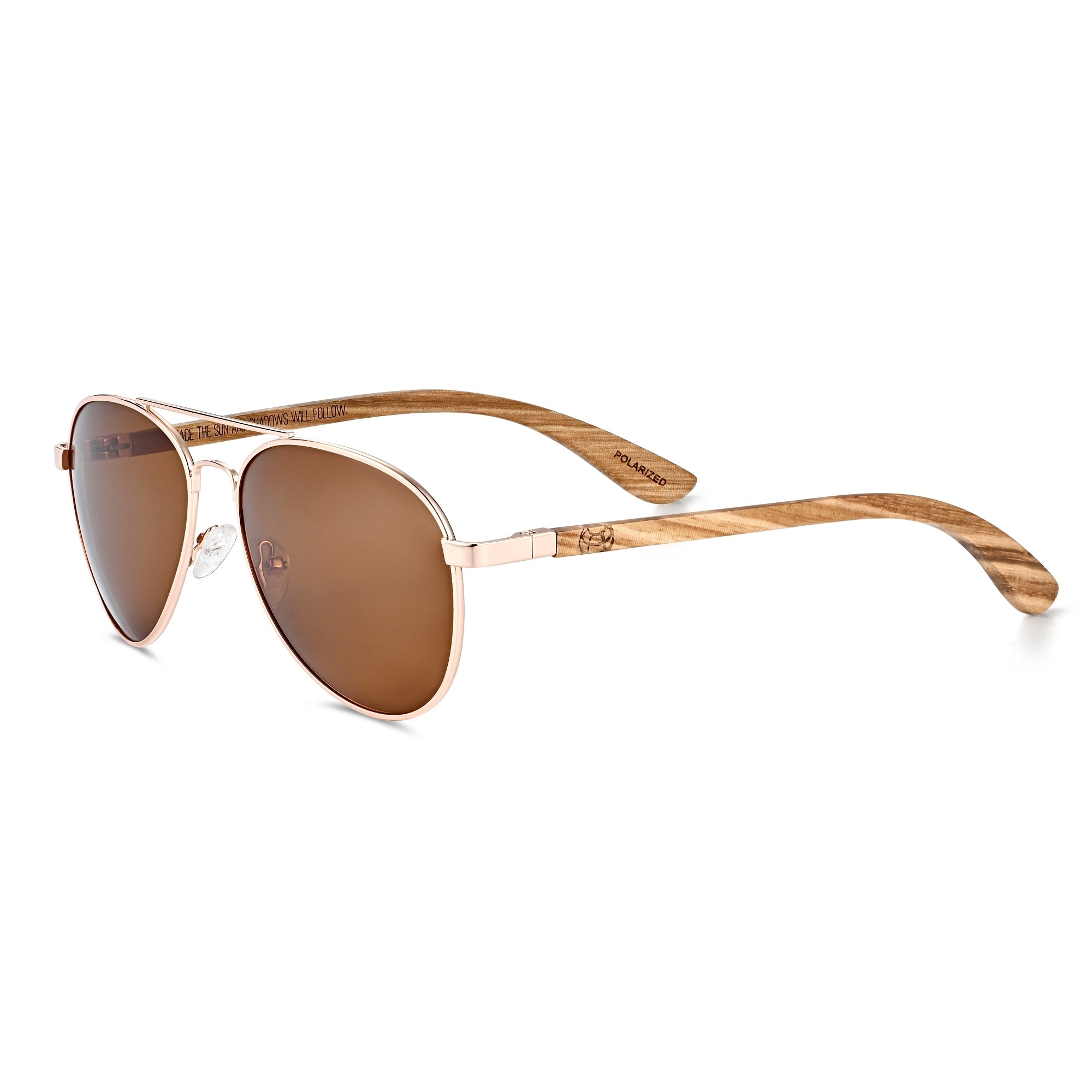 Foto 4 | Gafas De Sol Earth Wood Sayulita Polarizadas Marrón Oscuro/azul - Venta Internacional.