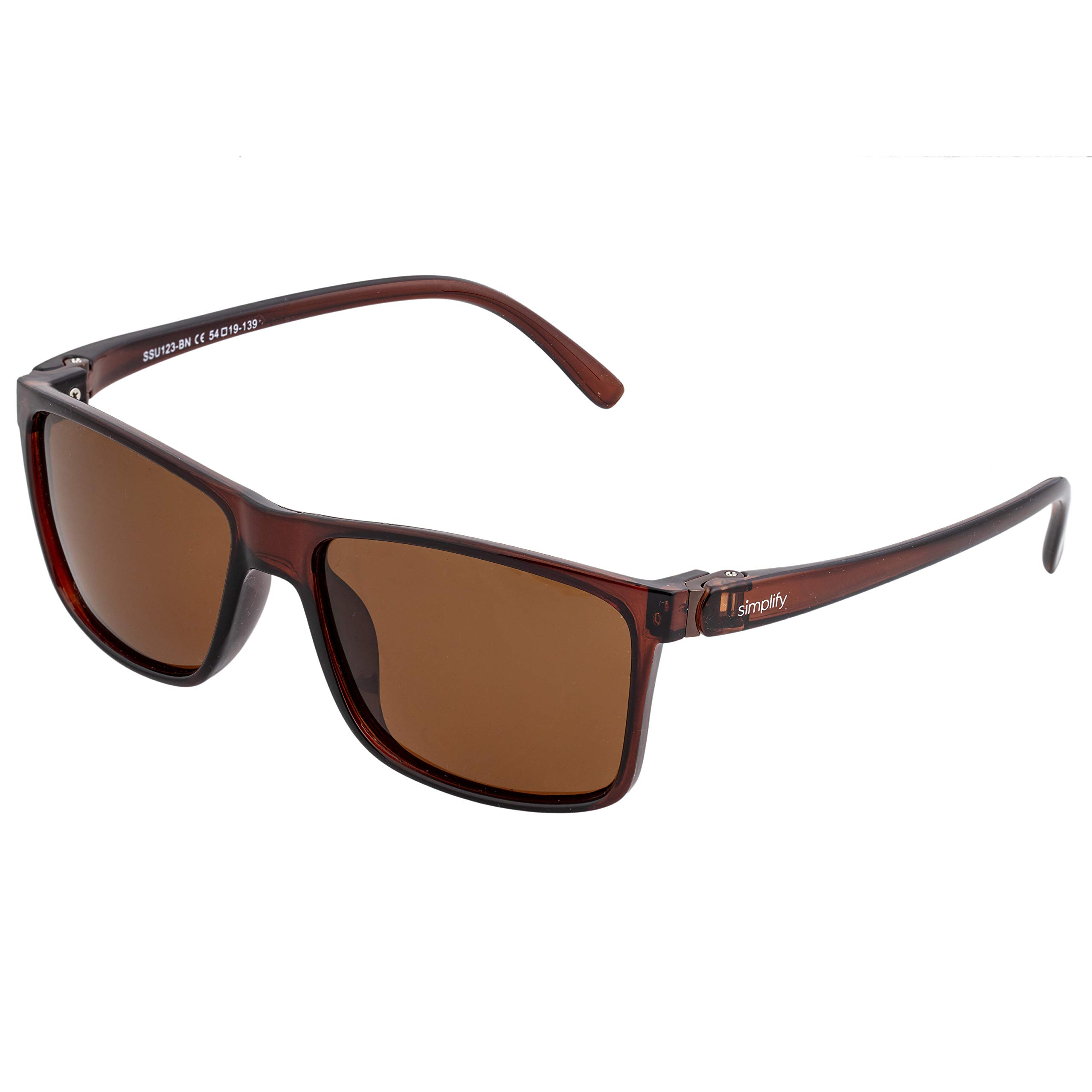 Foto 2 | Gafas De Sol Simplify Ellis Wayfarer Unisex Ssu123-bn - Venta Internacional.