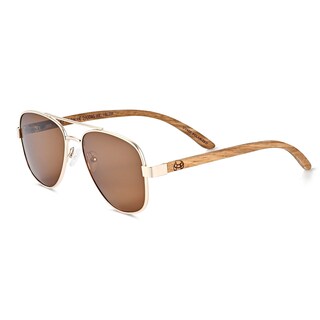 Foto 5 | Gafas De Sol Earth Wood Kotor Polarized - Bambú/azul - Venta Internacional.