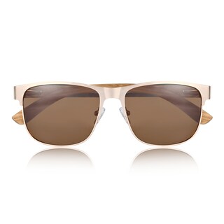 Foto 6 | Gafas De Sol Polarizadas Earth Wood Troon - Bambú/azul - Venta Internacional.