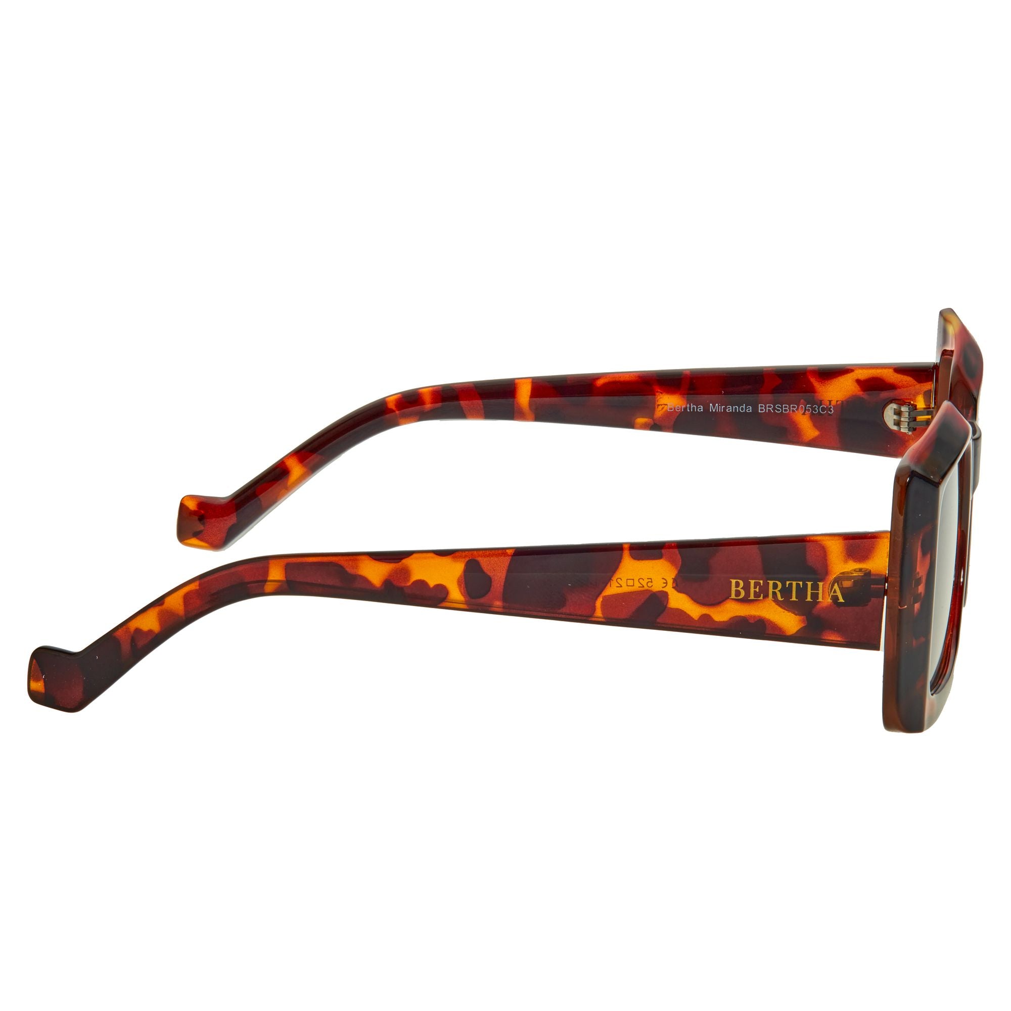 Foto 6 | Gafas De Sol Bertha Miranda Polarized - Tortoise/black - Venta Internacional.