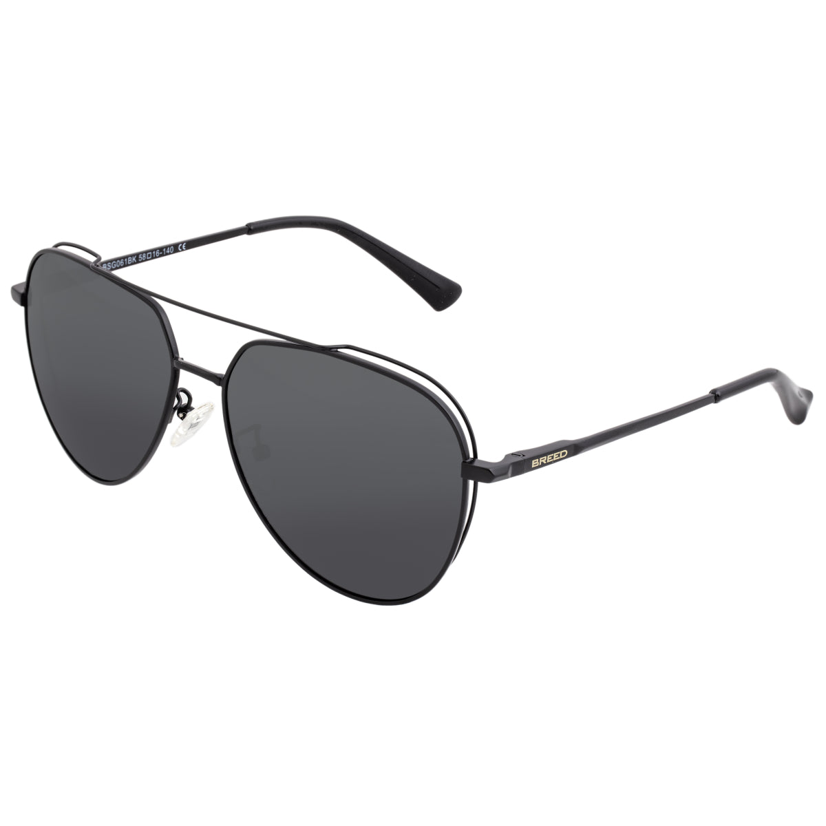 Foto 3 pulgar | Gafas De Sol Breed Lyra Polarizadas Negro/negro - Venta Internacional.