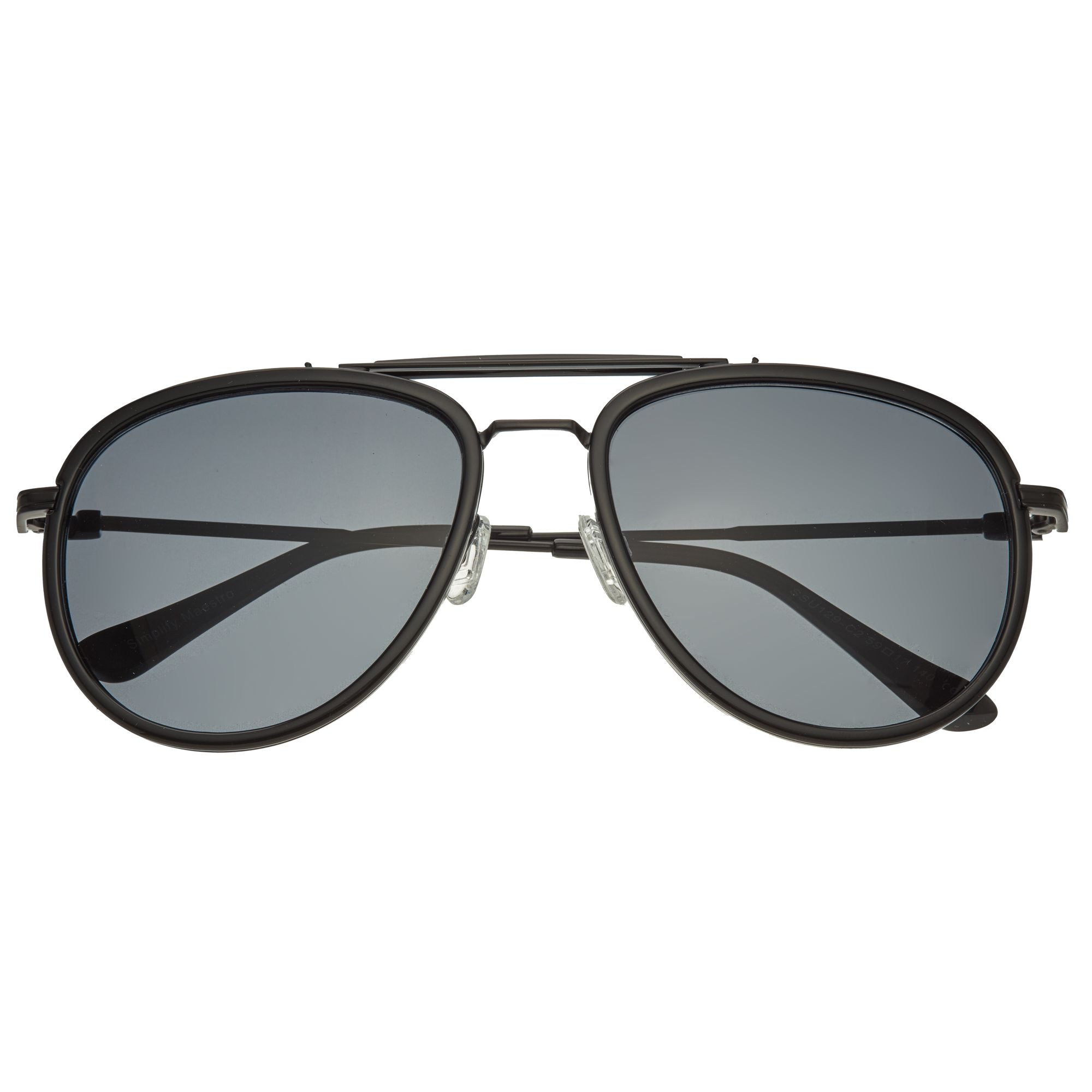 Foto 5 | Gafas De Sol Simplify Maestro Polarizadas Plateado/marrón - Venta Internacional.