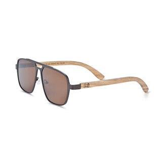 Foto 5 | Gafas De Sol Earth Wood Avila Polarizadas En Bambú/azul - Venta Internacional.