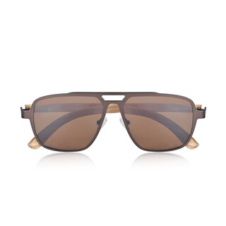 Foto 6 | Gafas De Sol Earth Wood Avila Polarizadas En Bambú/azul - Venta Internacional.