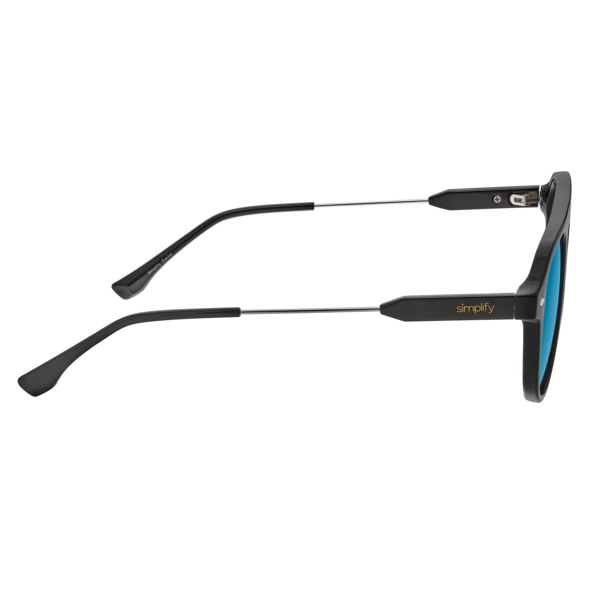 Foto 6 | Gafas De Sol Simplify Carter Polarizadas Negro/azul - Venta Internacional.