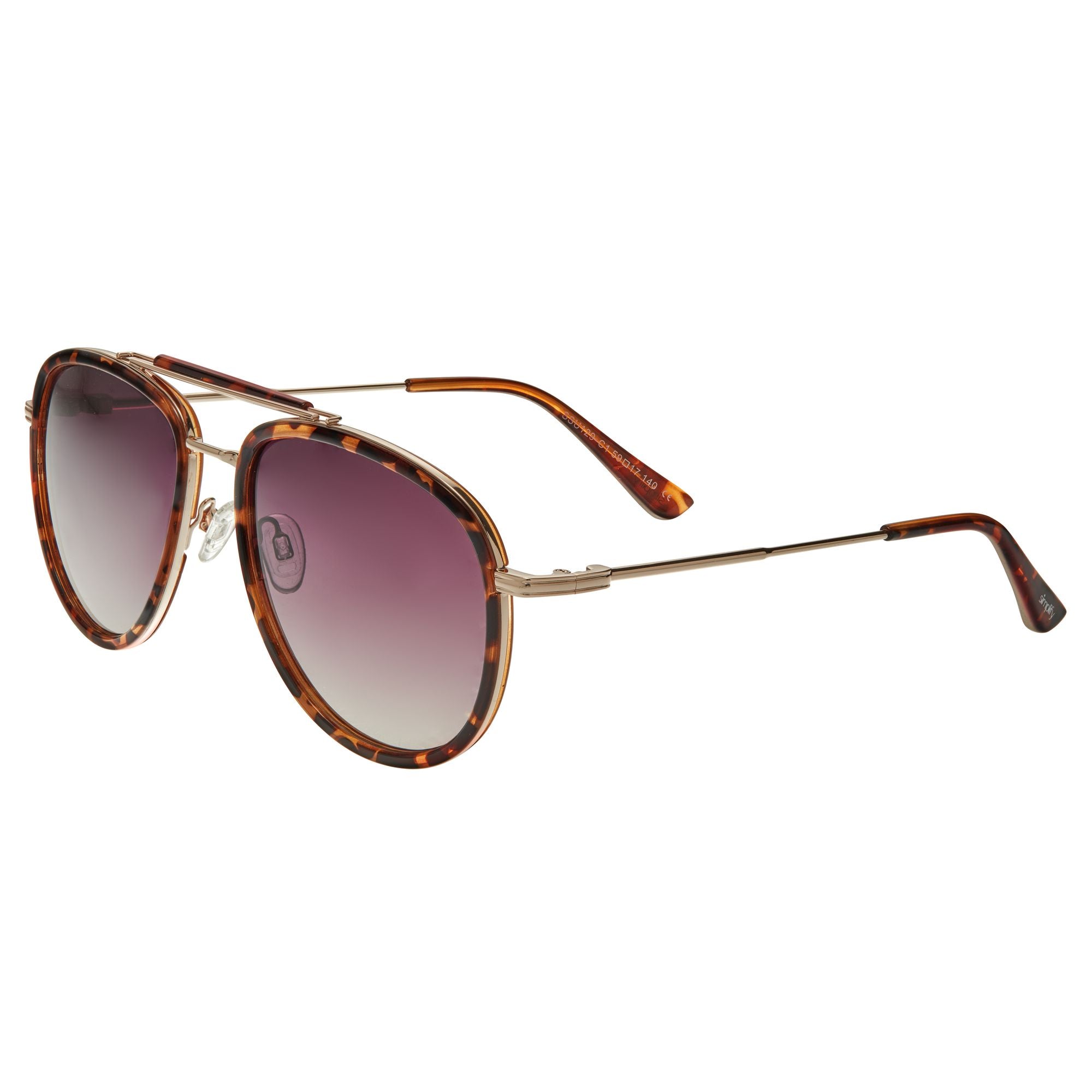 Foto 1 | Gafas De Sol Simplify Maestro Polarizadas Plateado/azul - Venta Internacional.
