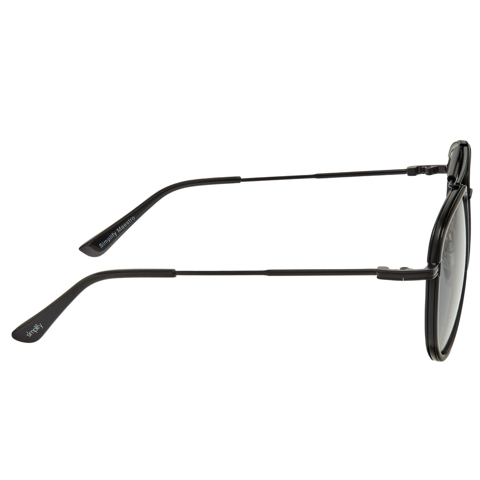 Foto 7 pulgar | Gafas De Sol Simplify Maestro Polarizadas Plateado/azul - Venta Internacional.