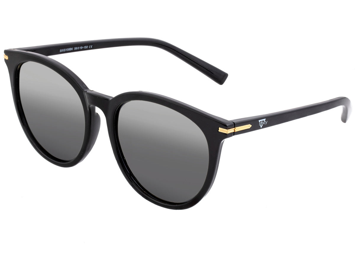 Foto 3 pulgar | Gafas De Sol Sixty One Palawan Polarizadas En Negro/oro Rosa - Venta Internacional.