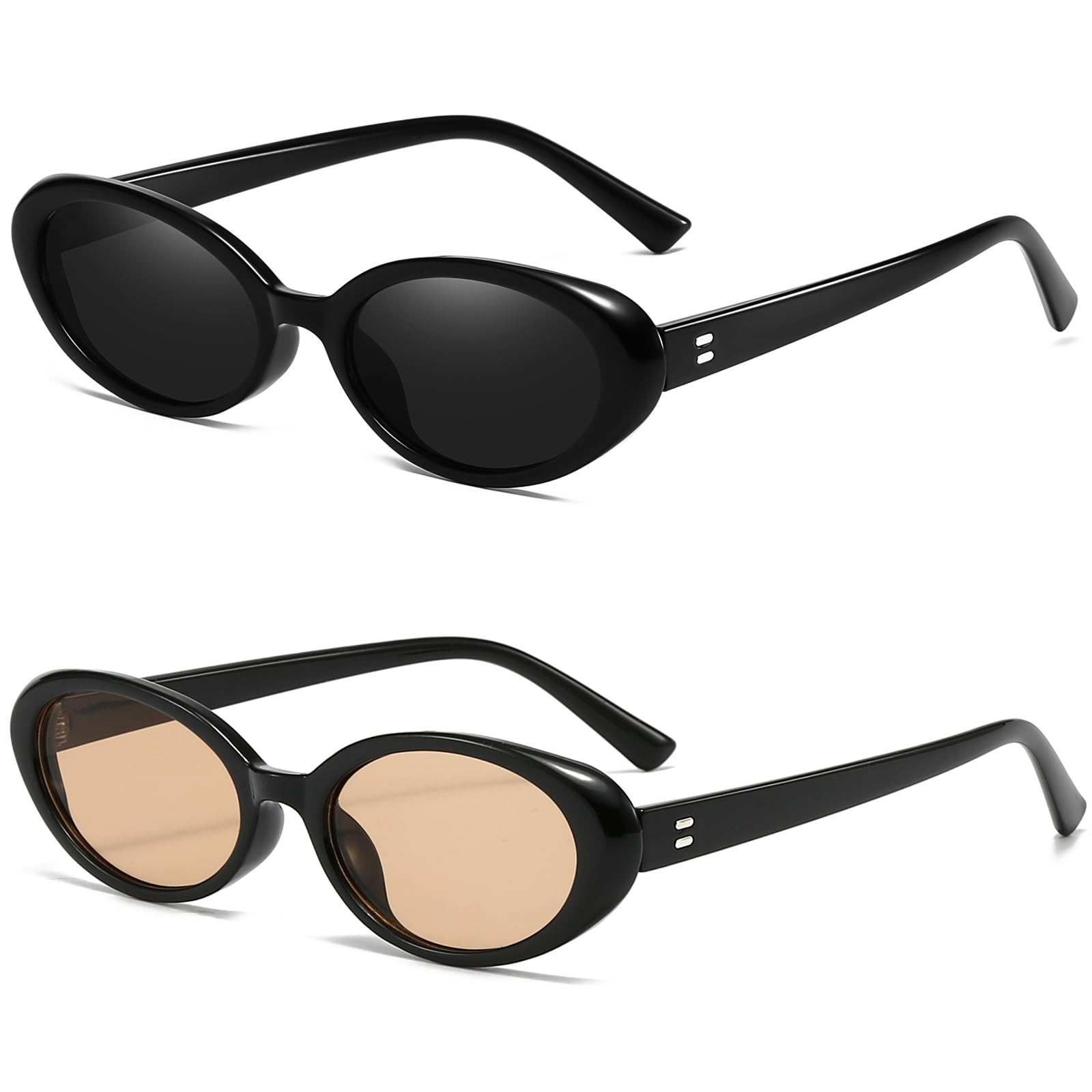 Foto 2 pulgar | Gafas De Sol Breaksun Retro Oval 90s Vintage Para Mujer Y Hombre - Venta Internacional.
