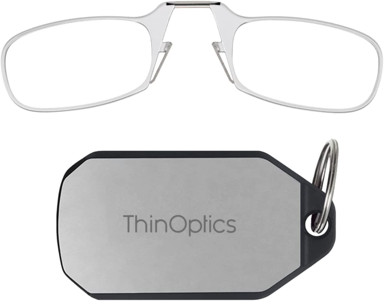 Foto 2 pulgar | Funda De Llavero Thinoptics Para Gafas De Lectura  Transparente  44 Mm +2 - Venta Internacional.